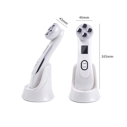 Face Lifting Machine EMS Micro-Current Facial Skin Firm Massager LED Photon Rejuvenation Beauty Device